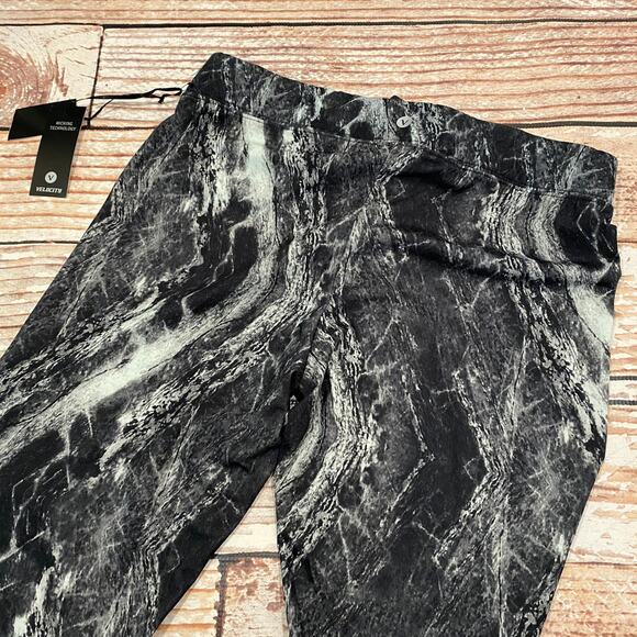 NEW Velocity marble print leggings size large - Picture 7 of 10